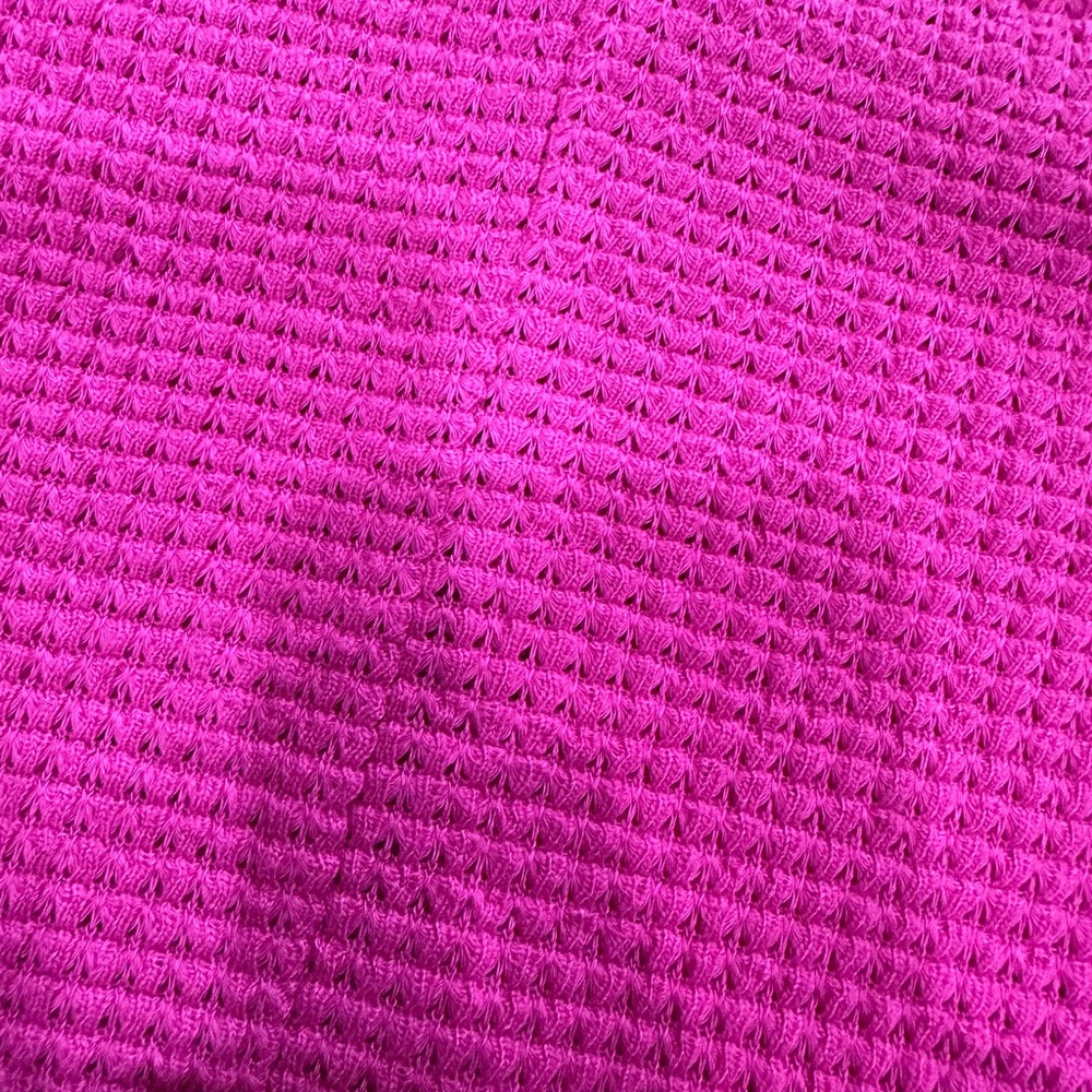 Pink Textured Sweater Small - Picture 9 of 9